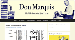 Desktop Screenshot of donmarquis.com